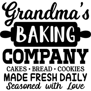 GRANDMA'S BAKING COMPANY 12X9 BAMBOO CUTTING BOARD