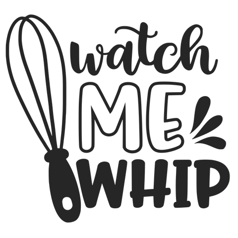 WATCH ME WHIP 12X9 BAMBOO CUTTING BOARD