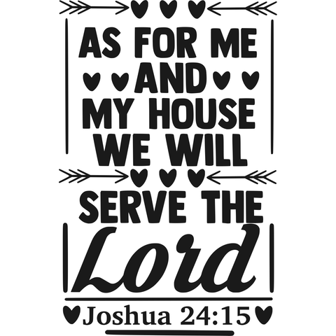 SERVE THE LORD 12X9 BAMBOO CUTTING BOARD