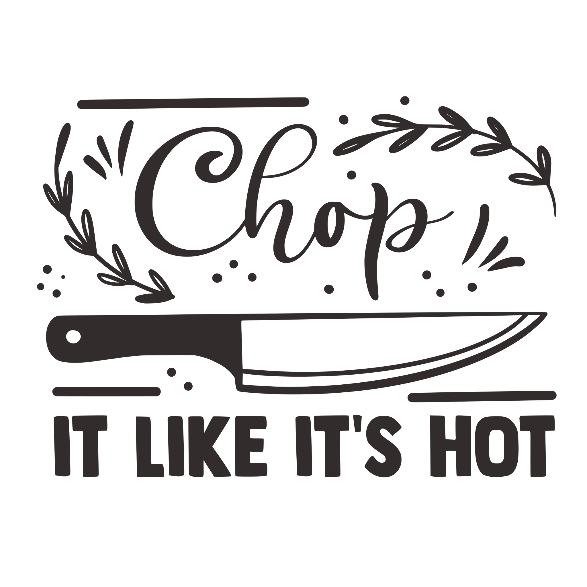 CHOP IT LIKE HOT 2 12X9 BAMBOO CUTTING BOARD