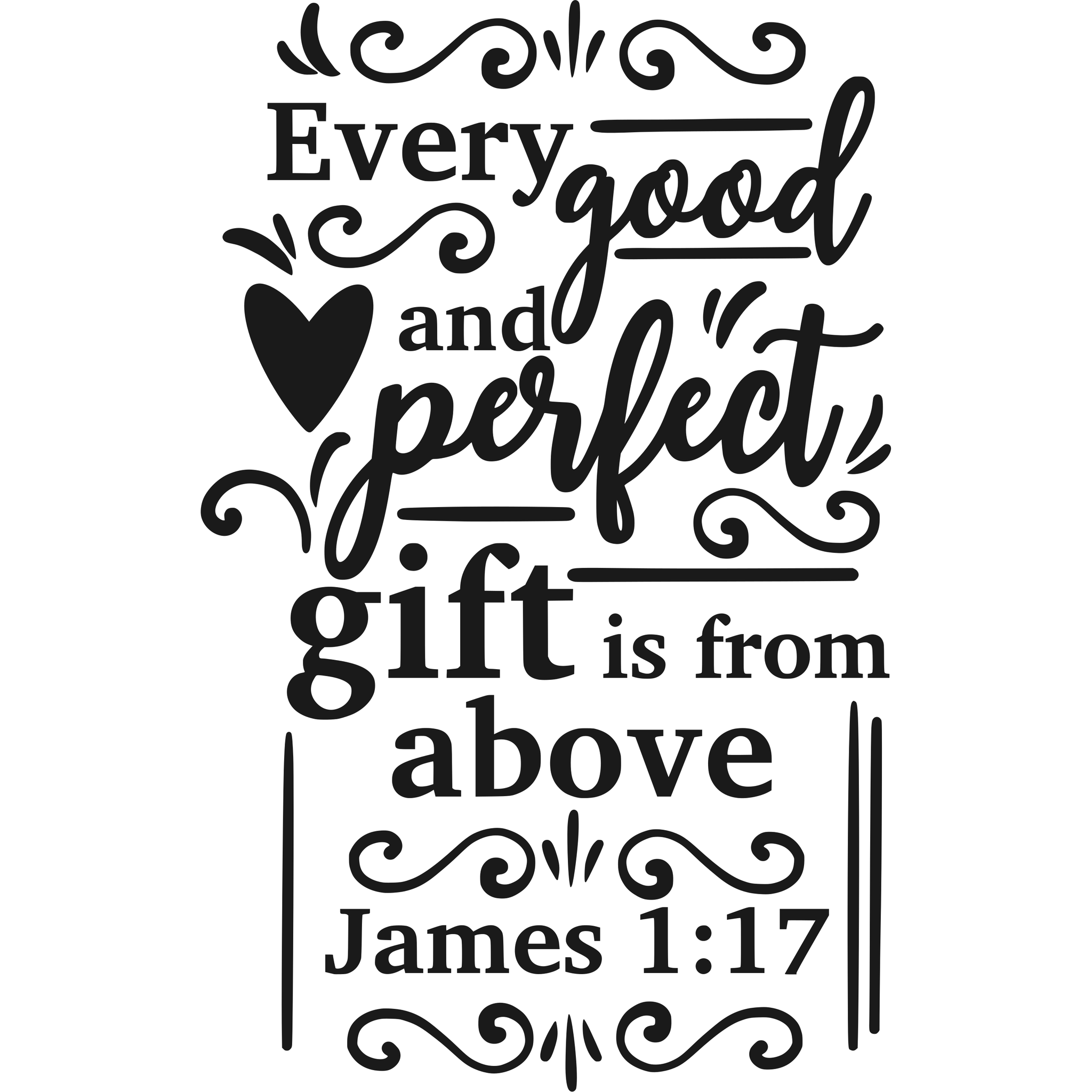 EVERY GOOD AND PERFECT GIFT 12X9 BAMBOO CUTTING BOARD