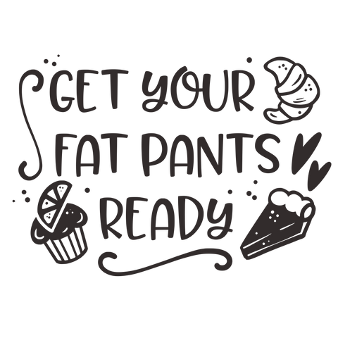 GET YOUR FAT  PANTS  12X9 BAMBOO CUTTING  BOARD