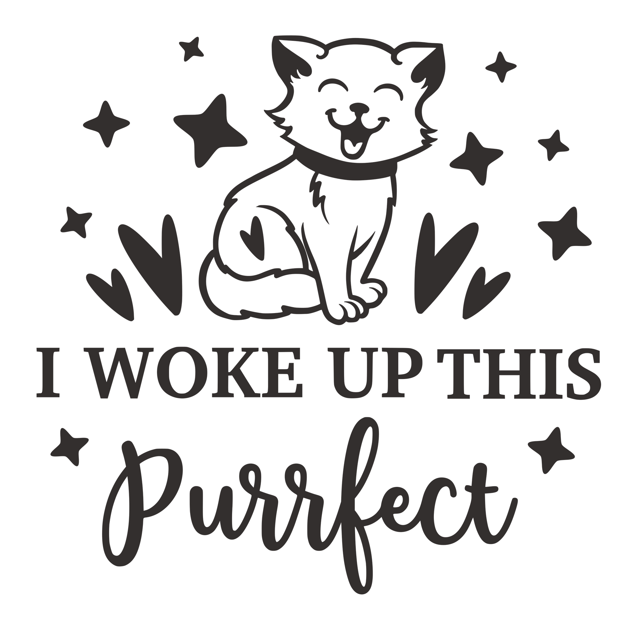 I WOKE UP THIS PURRFECT