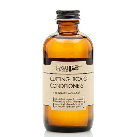 LOVETT SUNDRIES: CUTTING BOARD CONDITIONER