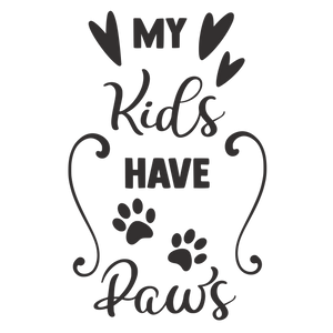 MY KIDS HAVE PAWS 12X9 BAMBOO CUTTING BOARDS