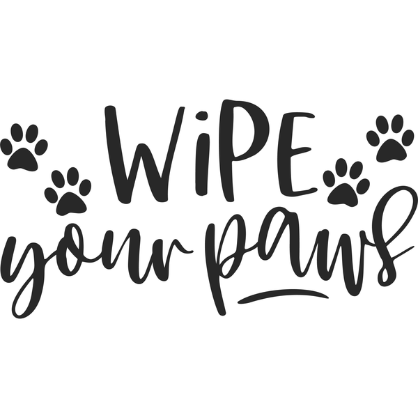 WIPE YOUR PAWS 12X9 BAMBOO CUTTING BOARD